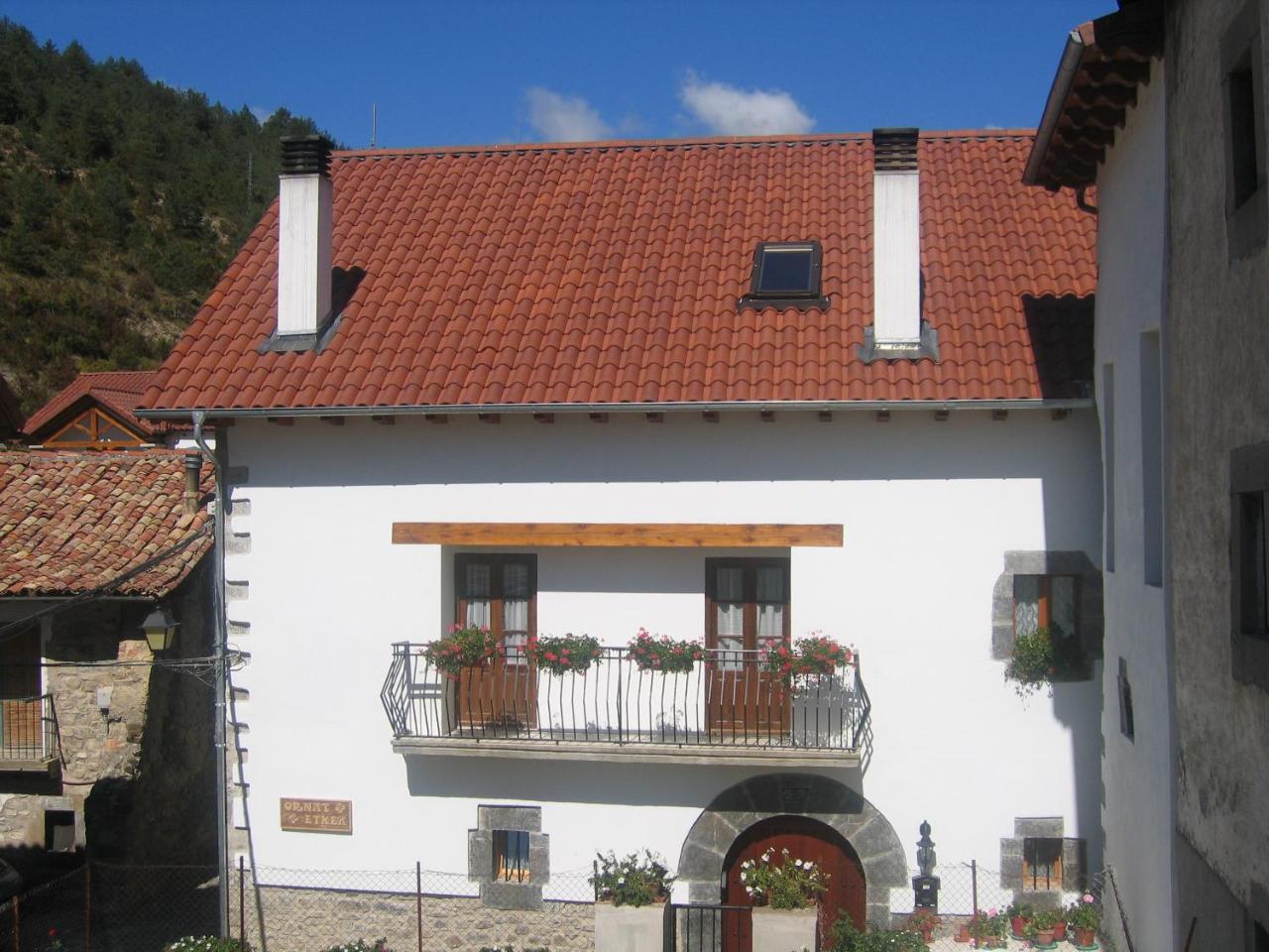 Casa Rural Ornat Etxea Vidangoz Eksteriør bilde